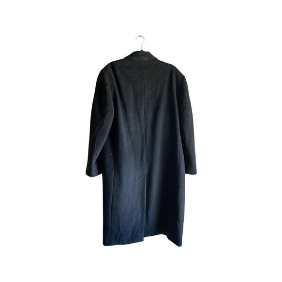 Andrew Fezza Fusion Winter Coat Men's Cashmere Blend Woven in Italy Overcoat R42 - Picture 2 of 9